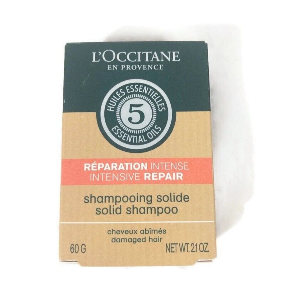 L'OCCITANE Discontinued Intensive Repair Solid Shampoo Bar 2.1OZ /60G NEW